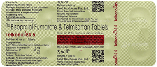 Telkonol Bs 5 Tablet 10