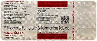 Telkonol Bs 2.5 Tablet 10