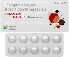 Linasmart Dapa 5/10 Tablet 10