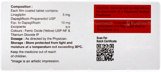 Linasmart Dapa 5/10 Tablet 10