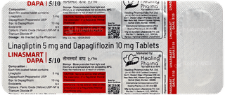 Linasmart Dapa 5/10 Tablet 10