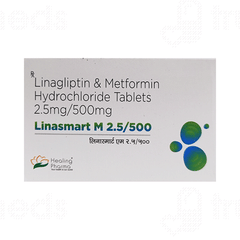 Linasmart M 2.5/500 Tablet 10