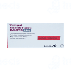 Gantra 2.5mg Tablet 14