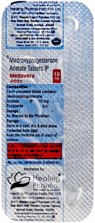 Medovera 10Mg Tablet 10