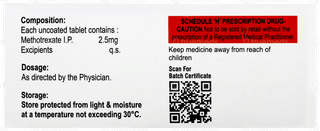 Methotrex 2.5 Tablet 10