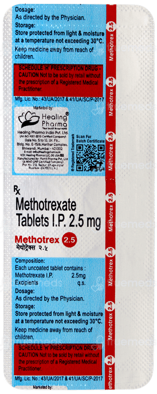 Methotrex 2.5 Tablet 10