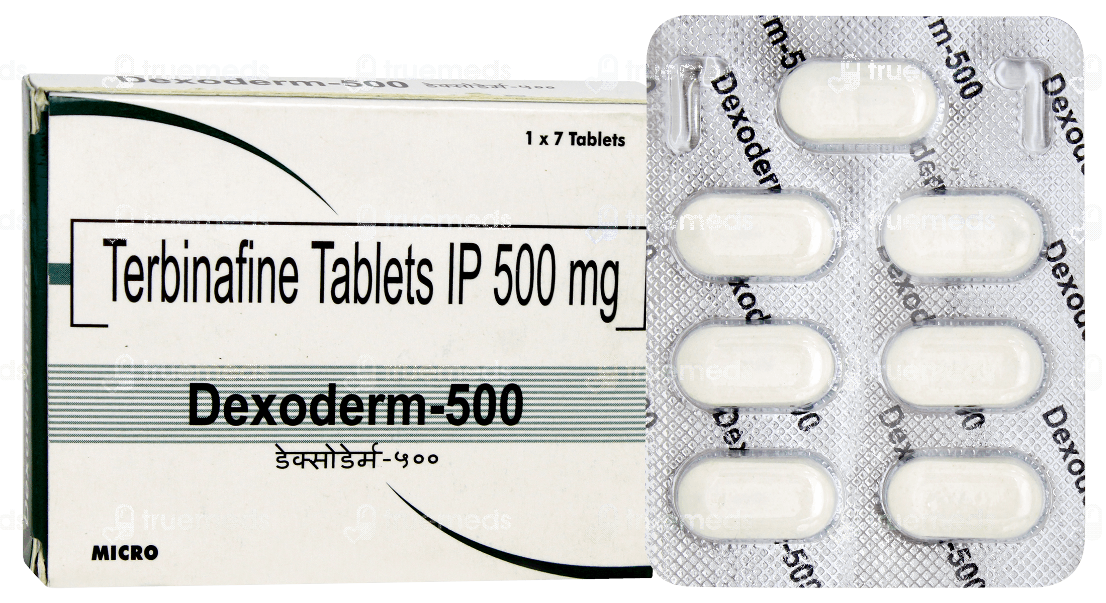 Dexoderm 500 Tablet 7 - Uses, Side Effects, Dosage, Price | Truemeds