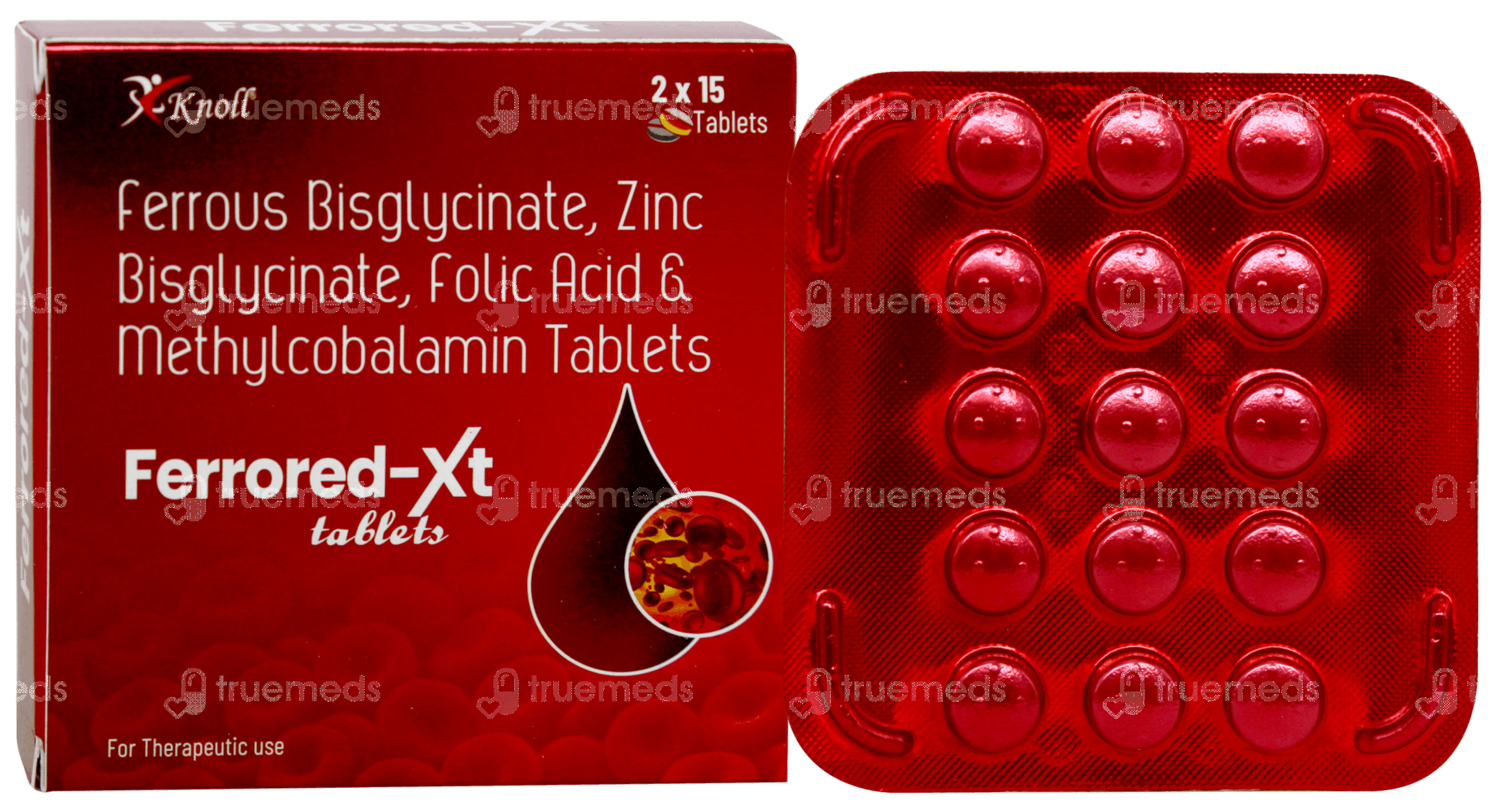 Ferrored Xt Tablet 15 - Uses, Side Effects, Dosage, Price | Truemeds