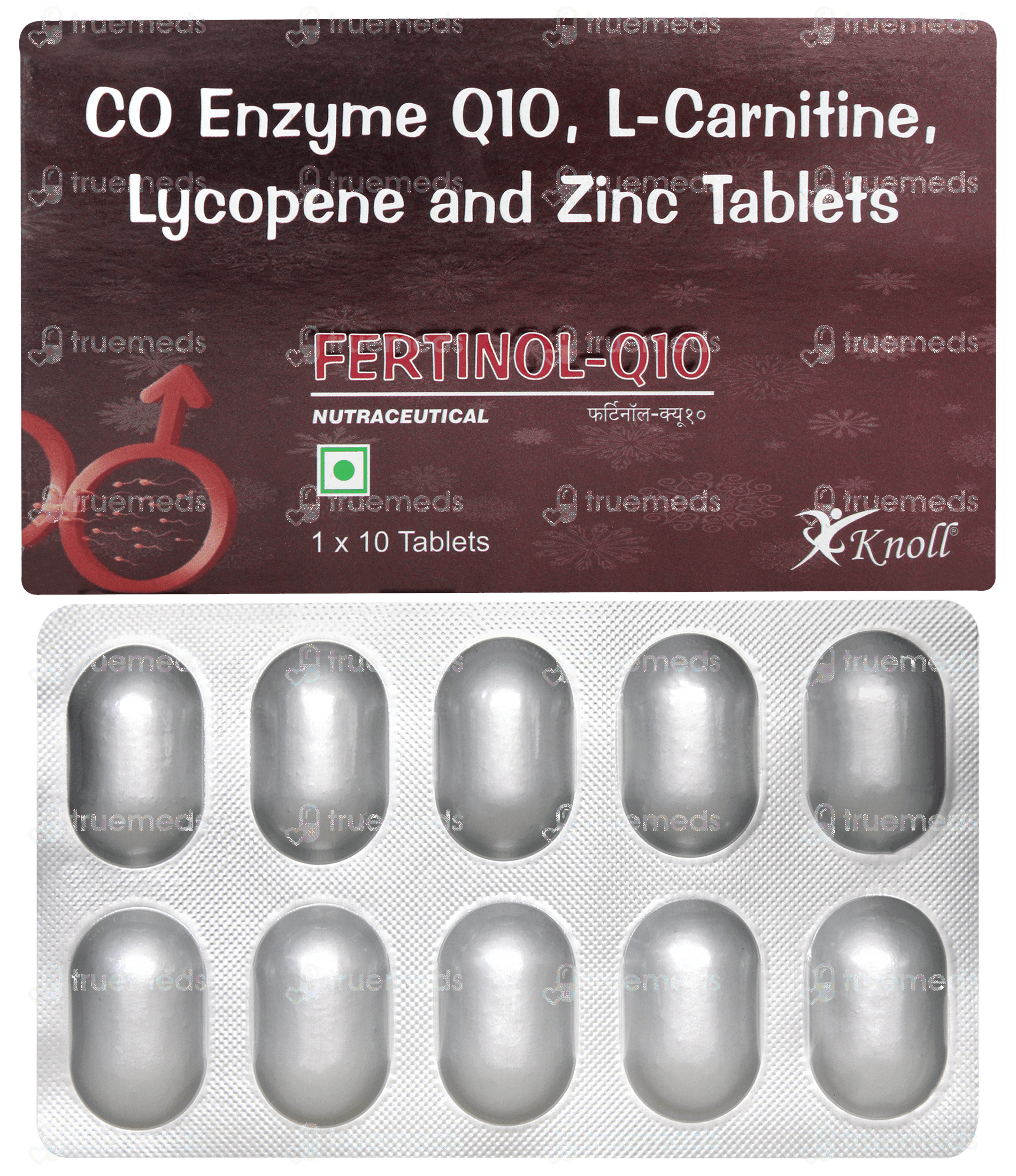 Fertinol Q10 Tablet 10 - Uses, Side Effects, Dosage, Price