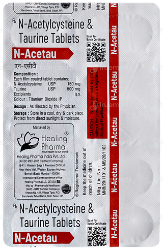 N Acetau Tablet 10