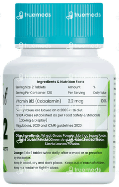 Sprowt Vitamin B12 Tablet 120