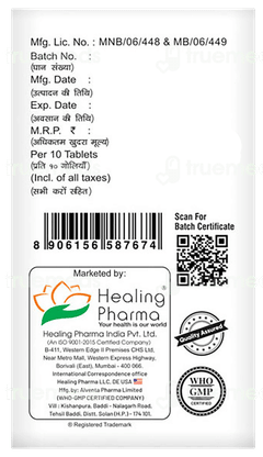 Naproheal D 500 Tablet 10 Naproheal D 500 Tablet 10