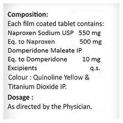 Naproheal D 500 Tablet 10 Naproheal D 500 Tablet 10