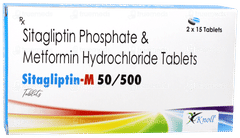 Sitagliptin M 50/500 Tablet 15