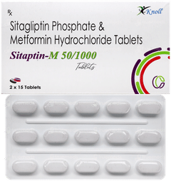 Sitaptin M 50/1000 Tablet 15