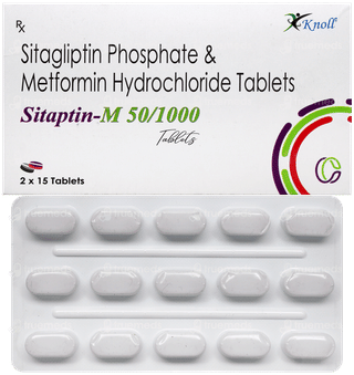Sitaptin M 50/1000 Tablet 15