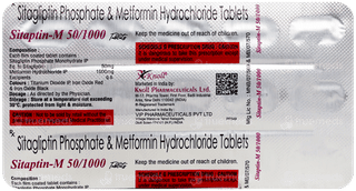 Sitaptin M 50/1000 Tablet 15