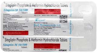 Sitaptin M 50/500 Tablet 15