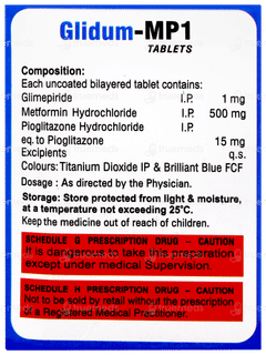 Glidum Mp1 Tablet 10