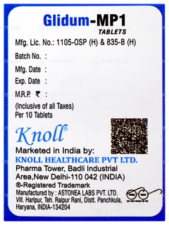 Glidum Mp1 Tablet 10