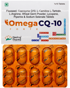 Omega Cq 10 Forte Tablet 10