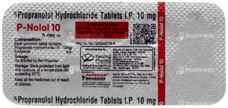 P Nolol 10mg Tablet 10