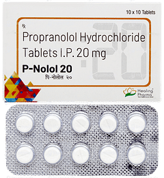 P Nolol 20 Tablet 10 P Nolol 20 Tablet 10