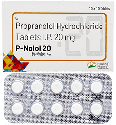 P Nolol 20mg Tablet 10