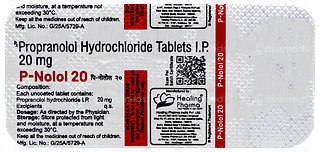 P Nolol 20mg Tablet 10