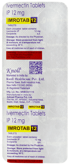 Imrotab 12 Tablet 10 Imrotab 12 Tablet 10