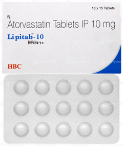 Lipitab 10 Tablet 15