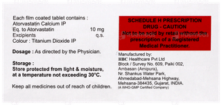 Lipitab 10 Tablet 15