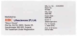 Lipitab 10 Tablet 15