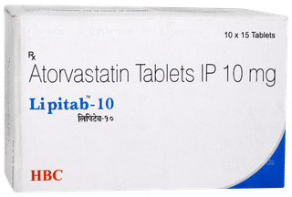 Lipitab 10 Tablet 15