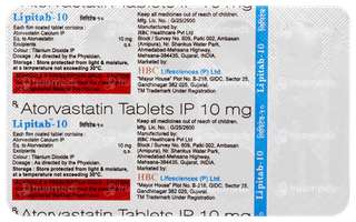 Lipitab 10 Tablet 15