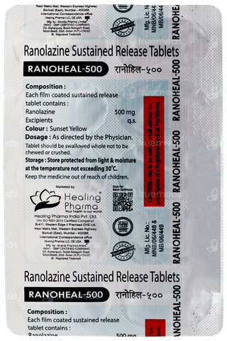 Ranoheal 500 Tablet 10