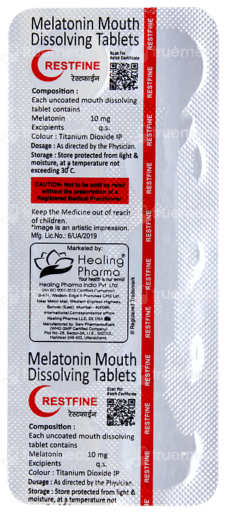 Restfine Tablet 10