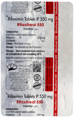 Rifaxiheal 550 Tablet 10 Rifaxiheal 550 Tablet 10