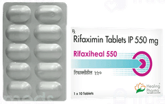 Rifaxiheal 550 Tablet 10 Rifaxiheal 550 Tablet 10