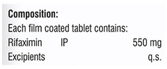 Rifaxiheal 550 Tablet 10 Rifaxiheal 550 Tablet 10