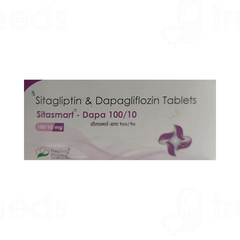 Sitasmart Dapa 100/10 Tablet 10 Sitasmart Dapa 100/10 Tablet 10