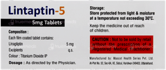 Lintaptin 5 Tablet 10 Lintaptin 5 Tablet 10