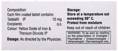 Tastylia 10 Tablet 10