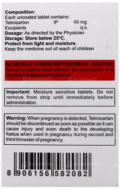 Telmaheal 40 Tablet 15 Telmaheal 40 Tablet 15