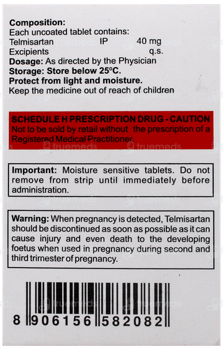Telmaheal 40 Tablet 15