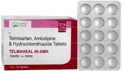 Telmaheal 40 Amh Tablet 15