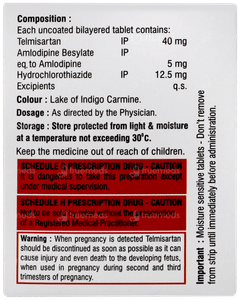 Telmaheal 40 Amh Tablet 15
