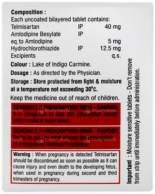 Telmaheal 40 Amh Tablet 15