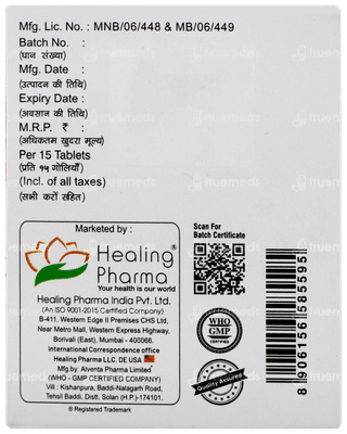 Telmaheal 40 Amh Tablet 15