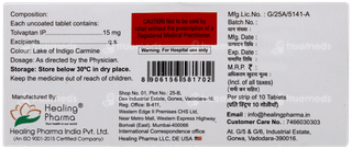 Tolvaheal 15mg Tablet 10